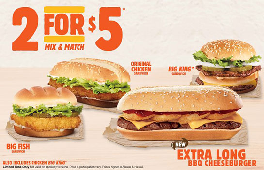 2For5-Offer BK