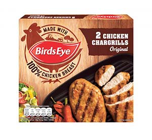 BIrds Eye 2 Chicken Chargrills Original