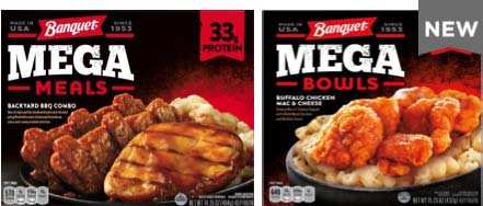 Banquet Mega Bowls and Meals