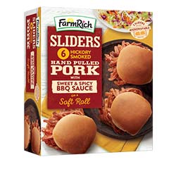 Farm Rich BBQ pulled pork Sliders