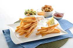 Golden Fresh fish churros elert