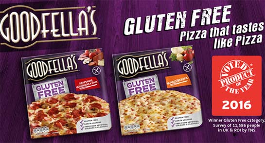 Goodfellas gluten free pizza