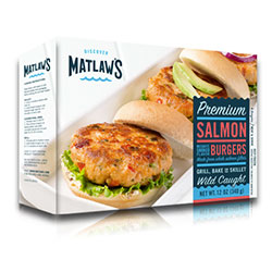 Matlaws 3D 12OZ Salmon Burgers Box Horizontal forweb