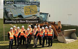 McCain NB plant expansion 300