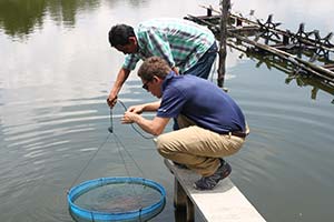 National Fish Seafood Shrimp farm w James Baros 1