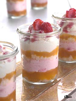 Peach Melba dawn