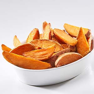 SPW sweet potato wedges