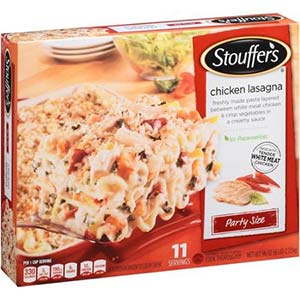 Stouffers chik lasagne