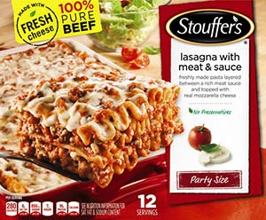 Stouffers lasagna