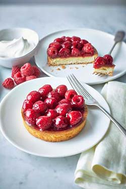 Tartelette aux Framboises Brioche Pasquier