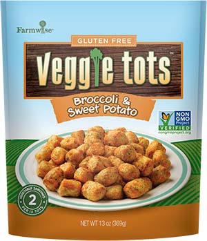 VeggieTots SweetPotato 14OZ TM