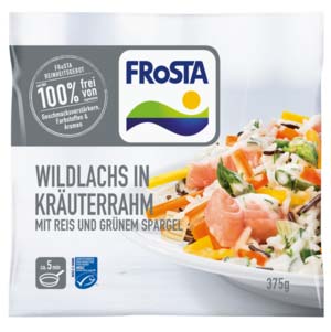 Wildlachs in Kraeuterrahm