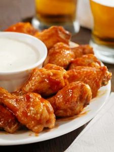 Wings with Ranch 225x300