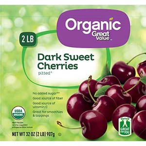 dark sweet cherries