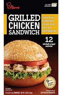 grilled chicken sandwich