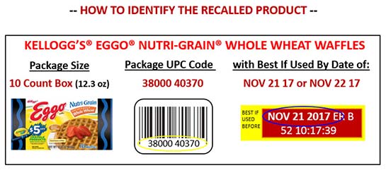 kellogg recall