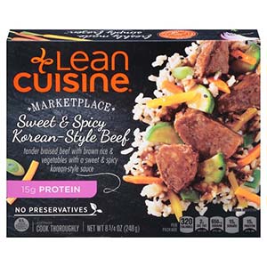 lean cuisine korean