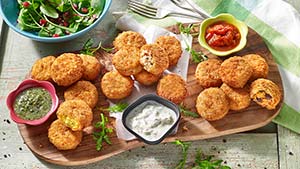 mini fish cakes