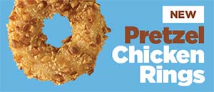 pretzel chicken rings