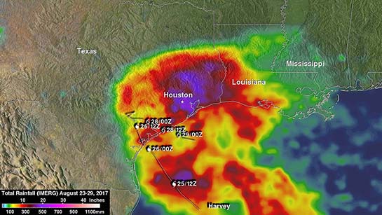 tuesday pm harvey rainfall